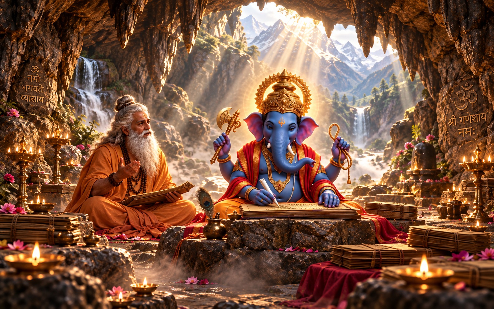 Lord Ganesha: The Divine Scribe Who Wrote the Mahabharata