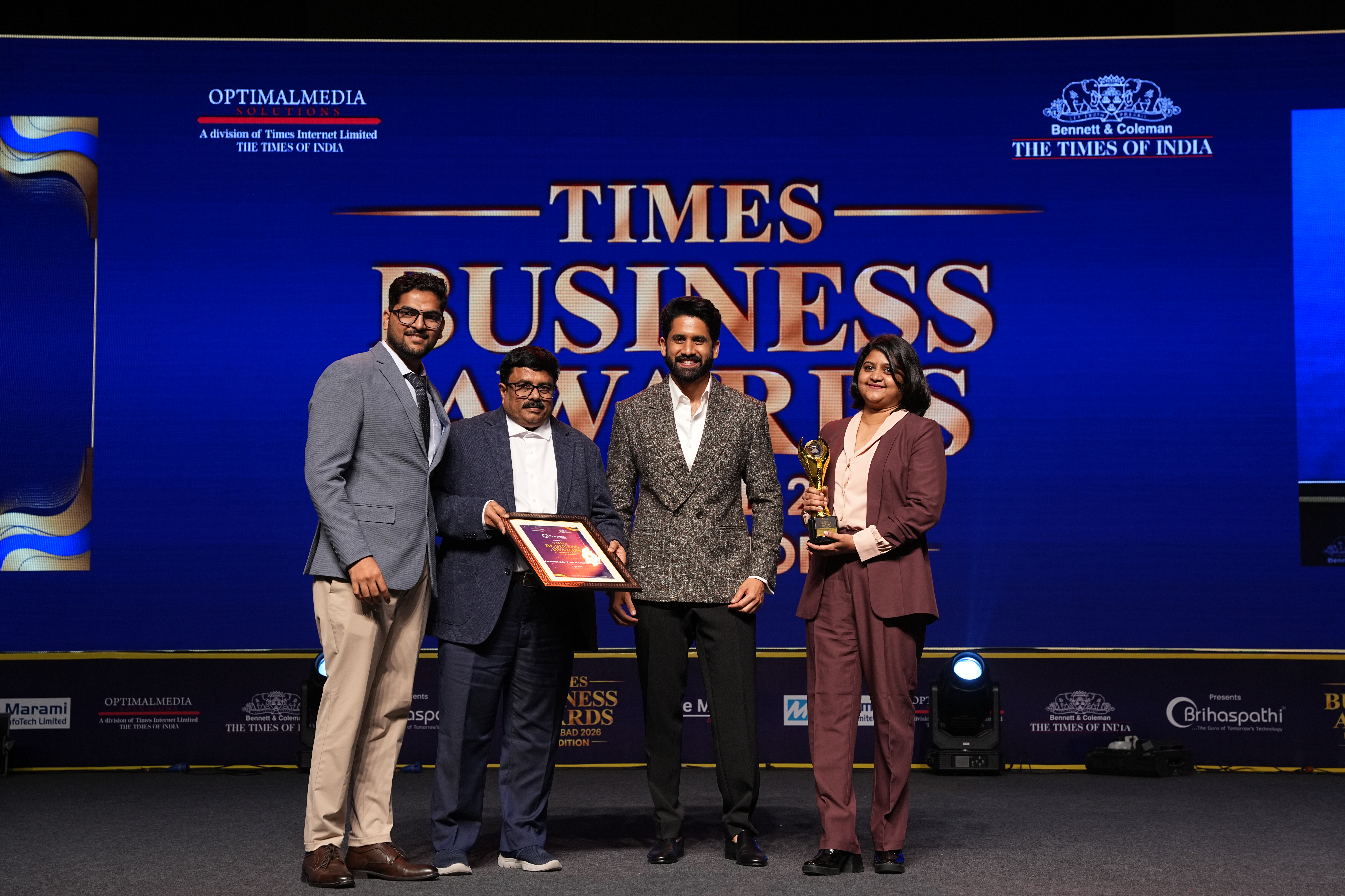 Lipi Epics Wins AI Excellence Award at Times Business Awards Hyderabad 2026